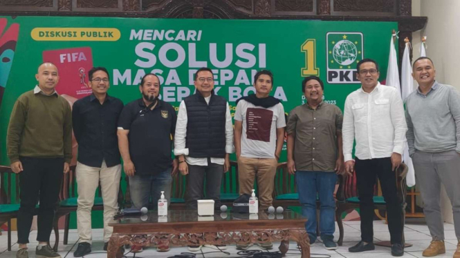 Diskusi Publik Bayang-bayang Sanksi FIFA di Kantor DPP PKB