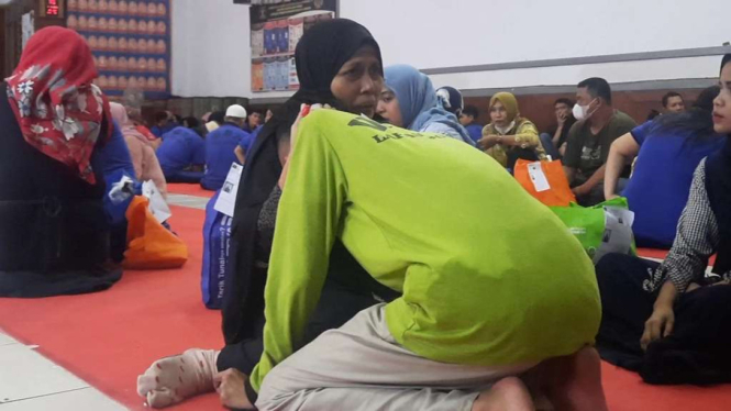 Para narapidana Lapas Kelas II Bogor, Paledang, diizinkan bertemu anggota keluar