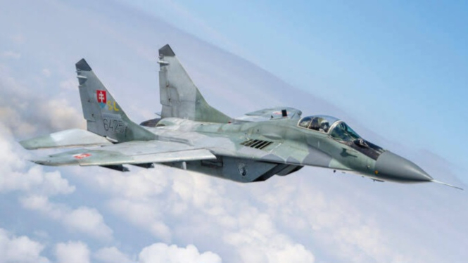 VIVA Militer: Jet tempur Mikoyan MiG-29 militer Slovakia