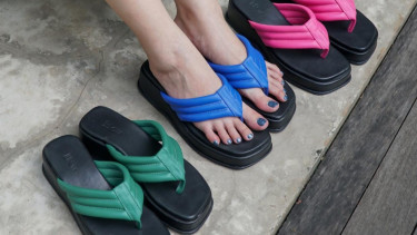 Sandal platform.