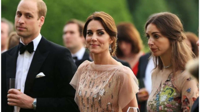 Pangeran William, Kate Middleton dan Rose Hanbury