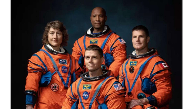 Astronot NASA yang akan ke Bulan.