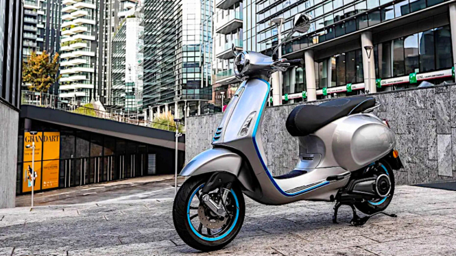 VIVA Otomotif: Motor listrik Vespa Elettrica