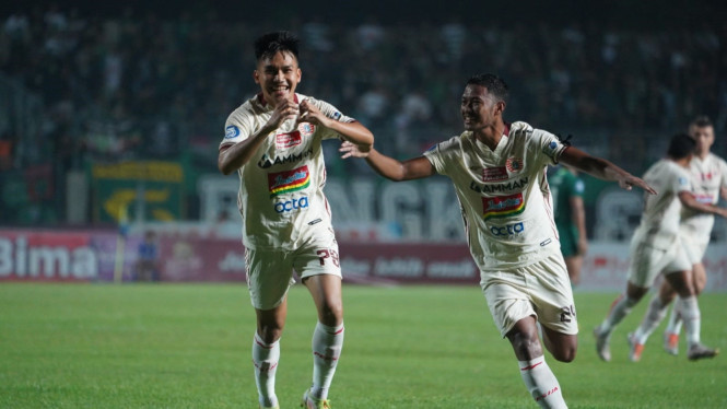 Witan Sulaeman cetak gol untuk Persija