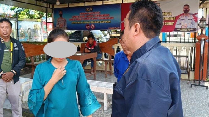 Wanita di Palembang yang membuang janin anak bayinya di parit ditangkap polisi