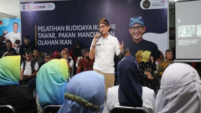 Menparekraf Sandiaga Uno
