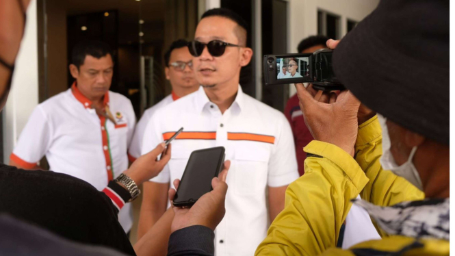 Sekretaris Jenderal Partai Berkarya Fauzan Rachmansyah