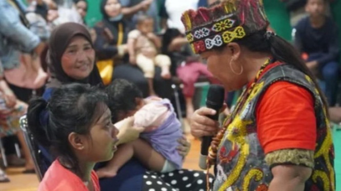 Pengobatan gratis Ida Dayak