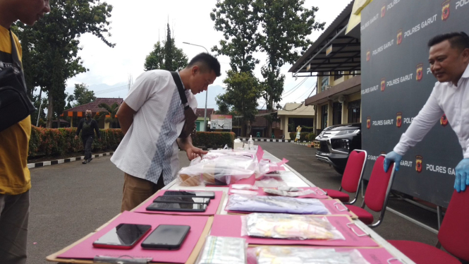 Bahan dasar ganja sintetis diamankan Polres Garut