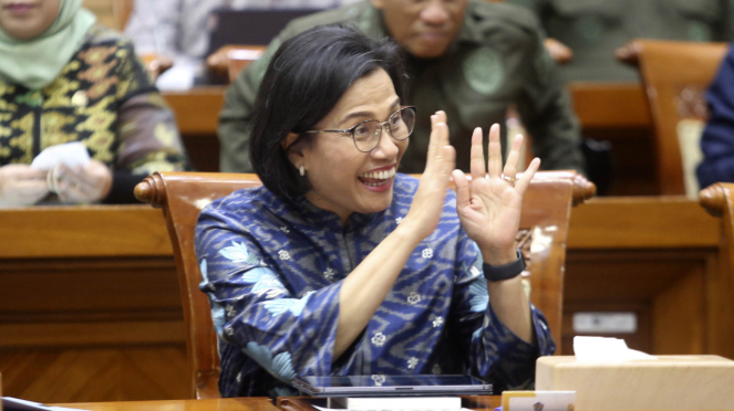 Sri Mulyani Rapat Kerja Dengan Komisi III DPR RI