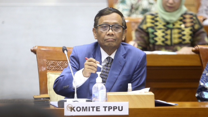 Menkopolhukam Mahfud MD 