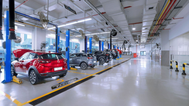 VIVA Otomotif: Bengkel servis mobil Mazda
