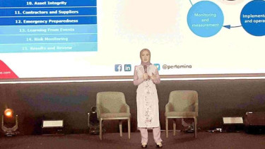Direktur Utama Pertamina, Nicke Widyawati.