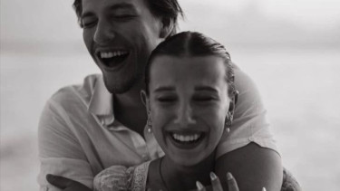 Millie Bobby Brown dan Jake Bongiovi