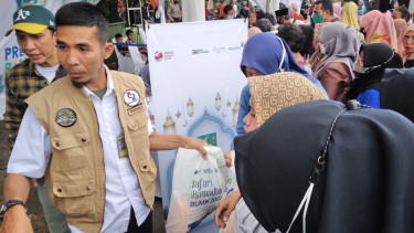 2 Ribu Paket Sembako Ribu Disebar AP II di 5 Kecamatan Tangerang