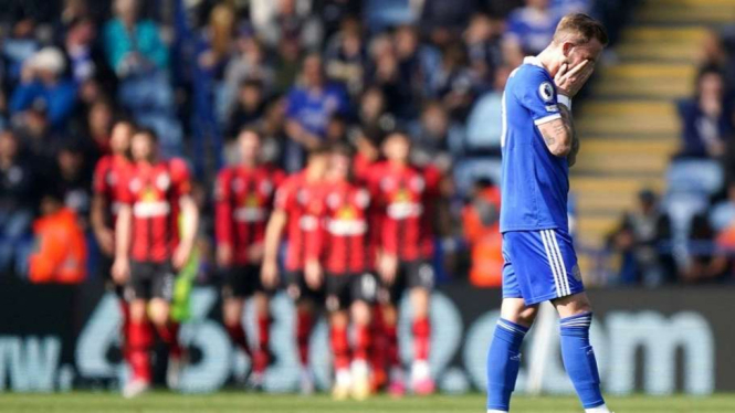 Pemain Leicester City James Maddison
