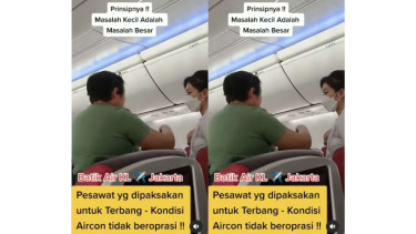 Penumpang Batik Air ngamuk gegara ac mati