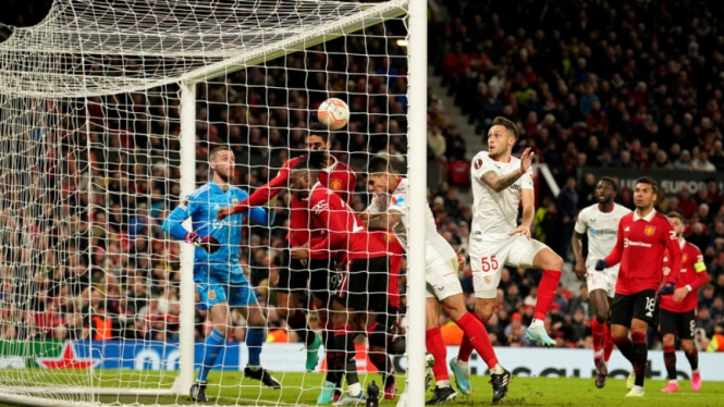 Manchester United vs Sevilla di Liga Europa