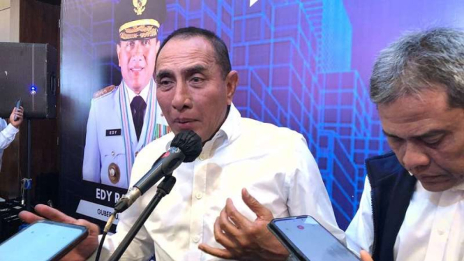 Gubernur Sumut Edy Rahyamadi  