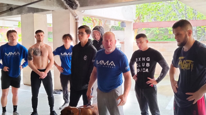 Para Atlet MMA Indonesia Latihan di San Diego Amerika Serikat
