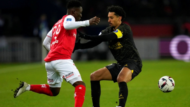 Folarin Balogun bersama Reims