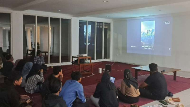 Nobar film karya jurnalistik tentang Tragedi Kanjuruhan