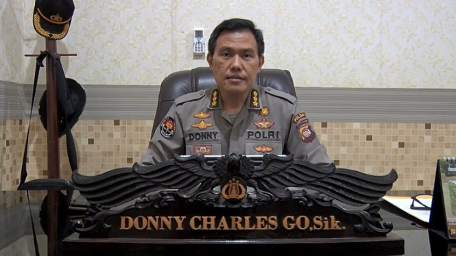 Humas Satgas Damai Cartenz Kombes Pol. Donny Charles Go