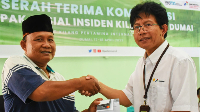 PT Kilang Pertamina Internasional RU realisasikan kompensasi dampak sosial 