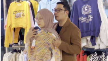 Ridwan Kamil dan Camillia Laetitia Azzahra