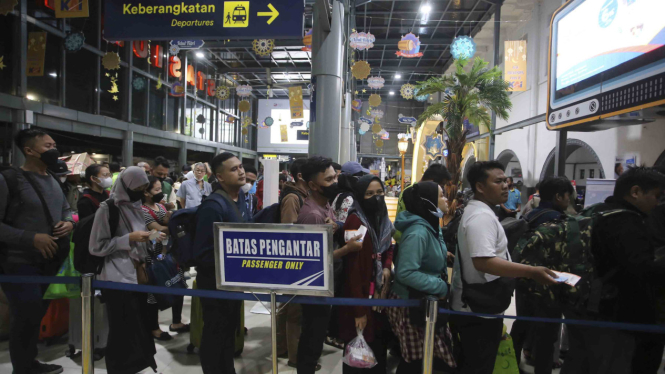 Mudik Kereta Api, Puncak Arus Mudik 2023