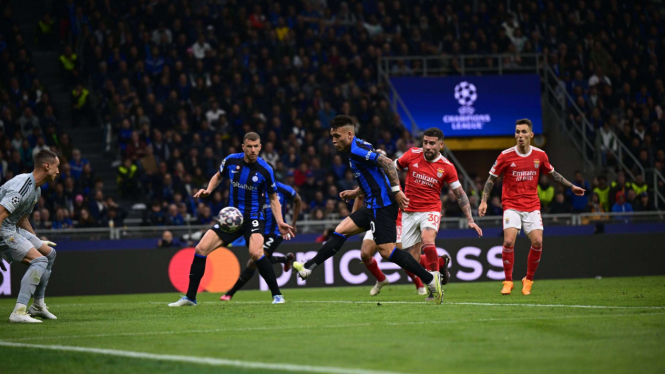 Duel Inter Milan vs Benfica