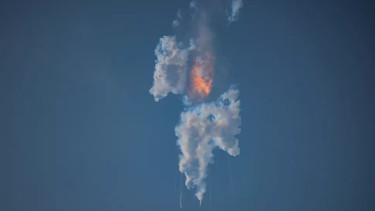 Roket Starship milik Elon Musk meledak di udara.