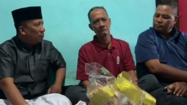 Jamil Bin Wahab foto bersama Wakil Bupati Sumbawa Barat Fud Syaifuddin