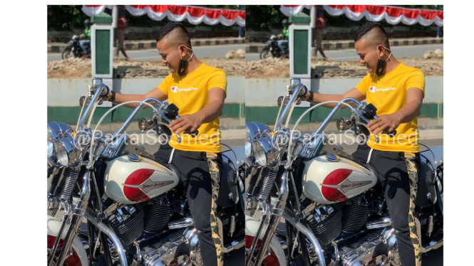 viral Sipir di Lapas Rajabasa Lampung flexing barang mewah