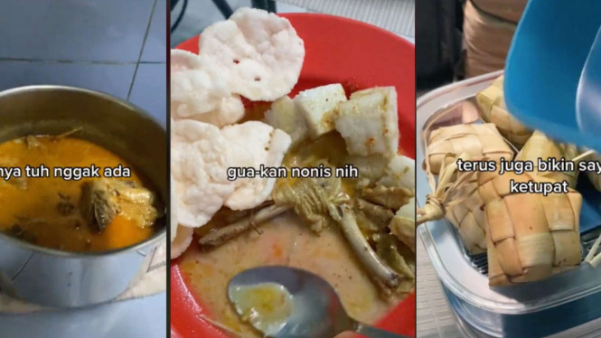 Curhan Anak Non Muslim yang Orang Tuanya Buat Ketupat Lebaran