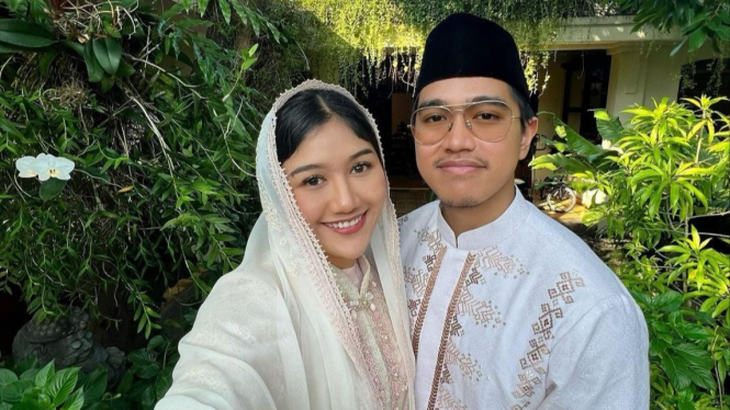 Kaesang Pangarep dan Erina Gudono.