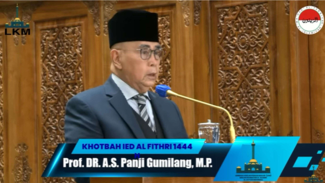Sholat Idul Fitri di Pesantren Al-Zaytun yang Campurkan Jamaah Pria dan Wanita