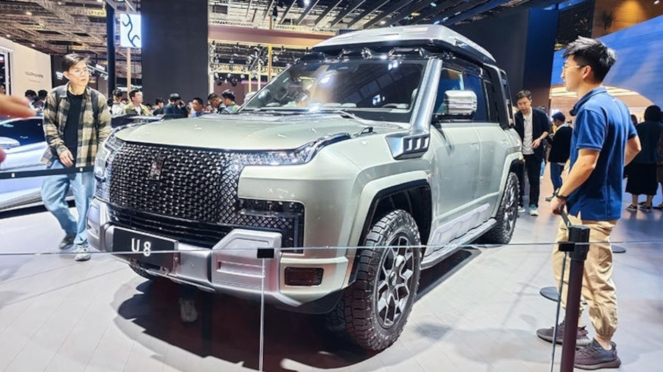 VIVA Otomotif: Mobil SUV BYD U8 diluncurkan di China