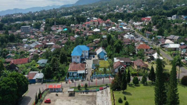 Kota Ruteng di Nusa Tenggara Timur (NTT)