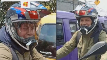 Pemudik ketemu Ariel NOAH saat arus balik mudik lebaran