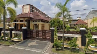 Diduga rumah mewah milik perwira Polda Sumut, AKBP Achiruddin Hasibuan  