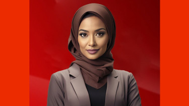 Presenter AI tvOne, Nadira.