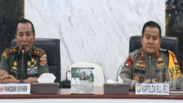 Pangdam XIV Hasanuddin Mayjen TNI Totok Imam Santoso.