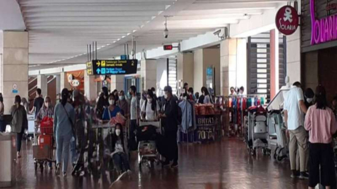 Dokumentasi - Suasana Bandara Soekarno Hatta, Tangerang.