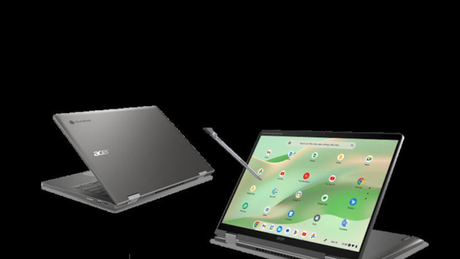Acer Chromebook Spin 714 dan Chromebook Enterprise Spin 714.