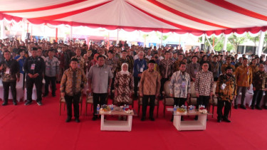 Pemerintah peringati Hari Buruh Internasional di Panasonic Gobel