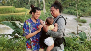 Indah Permatasari dan Arie Kriting