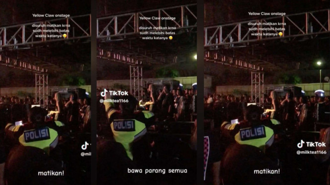 Insiden Diberhentikan Yellow Claw Saat Manggung
