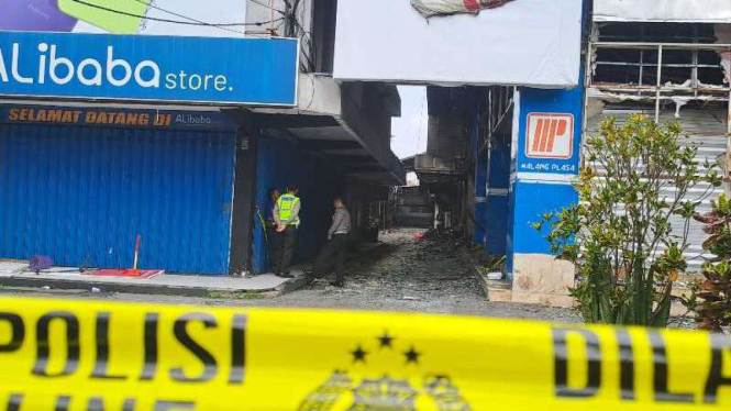 Kebakaran Malang Plaza.