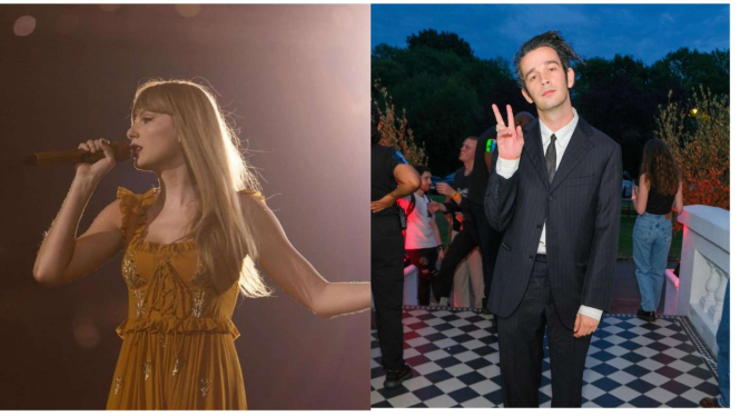 Taylor Swift dan vokalis The 1975, Matty Healy